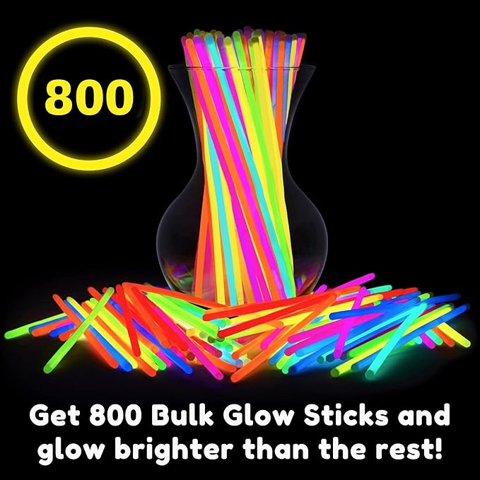 PartySticks Glow Sticks 800 pack - Image 3