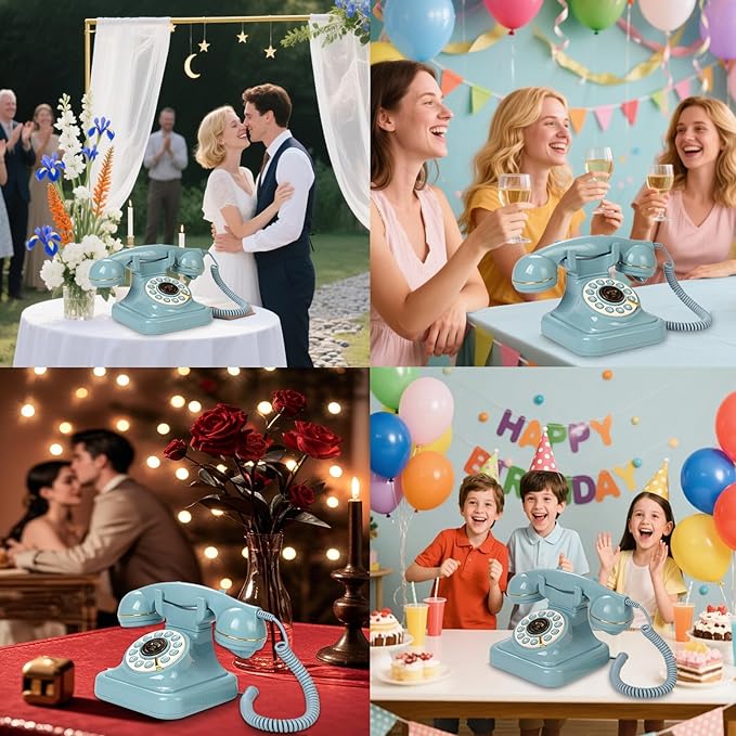 Audio Guest Book Wedding Phone, Retro Audio Phone Guestbook - Image 7
