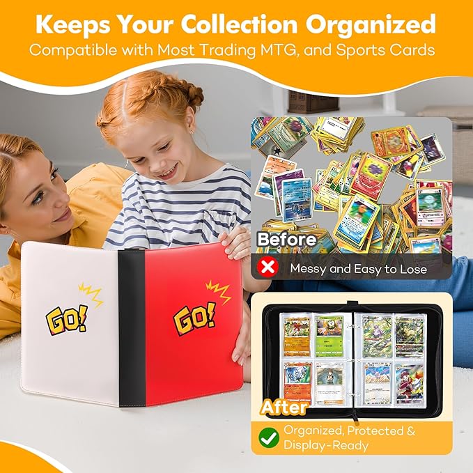 480-Card Binder – 4-Pocket Trading & Gaming Card Album - Image 2