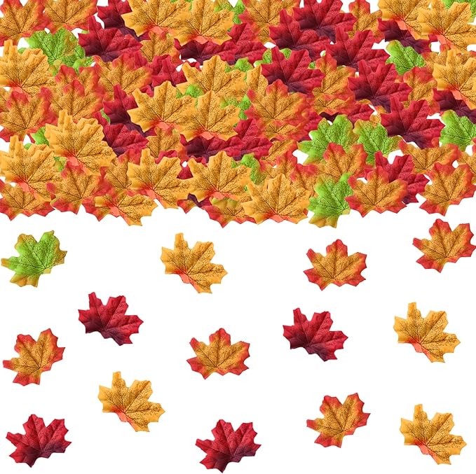 Maple Leaves Confetti by YWWQSJH