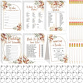 Estune 331 Pcs Bridal Shower Games Supplies, 5 Sets 250 Pcs Wedding Cards 1 Put by Estune