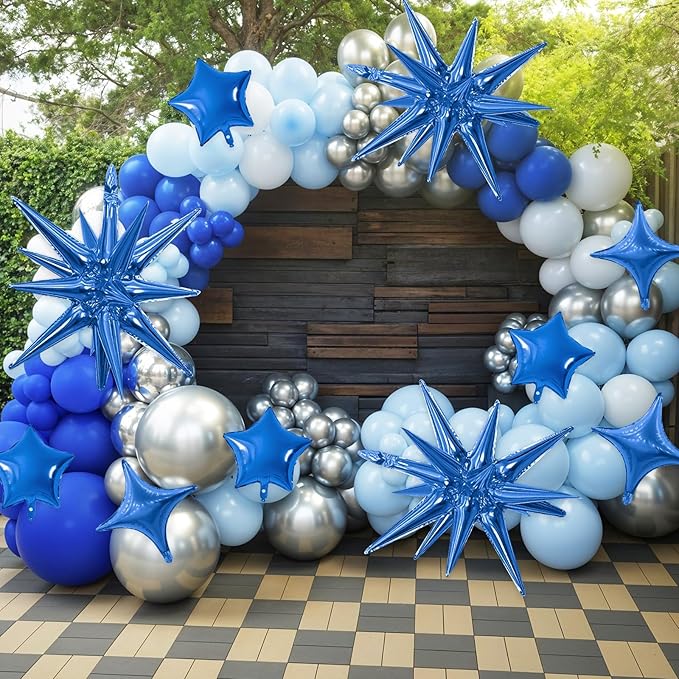 Blue Star Balloon - Image 6