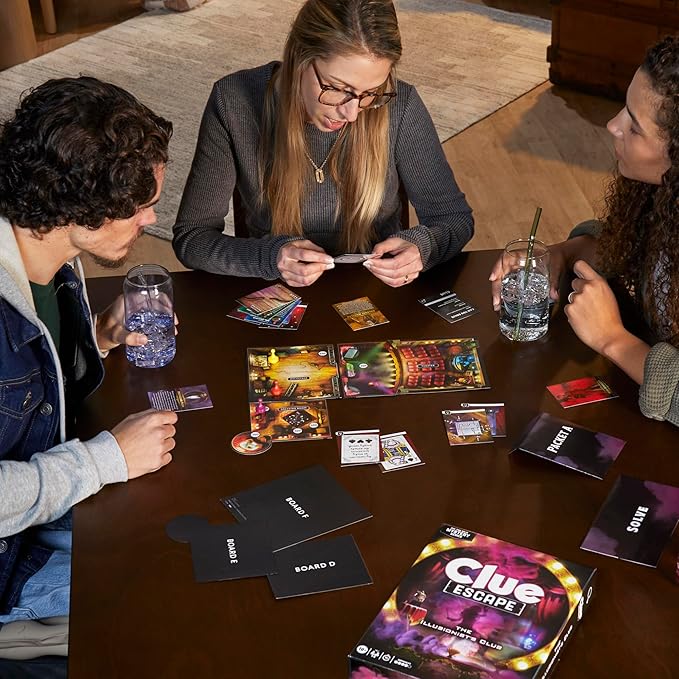 Clue Escape: The Illusionist’s Club Board Game | Escape Room Family Game | - Image 6