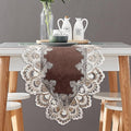 Vintage Lace Dining Table Runner, 108 Inches Macrame Coffee Table Runners by Fhberni