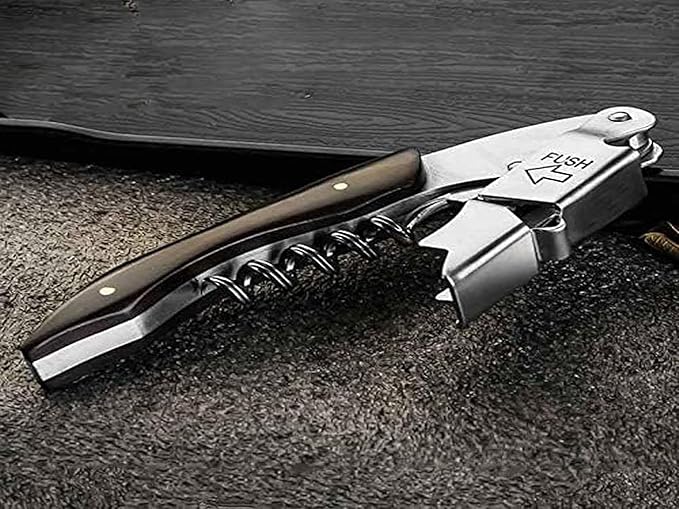 Professional Waiter Corkscrew Wine Key - Image 2