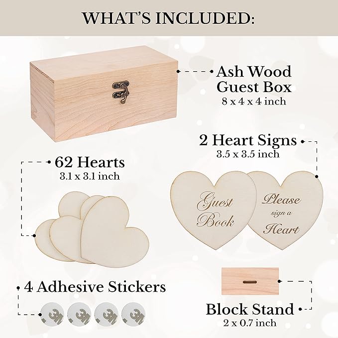 Jecor Alternative Guest Book Box - Image 3