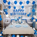 Blue Happy Birthday Decorations by Bonropin