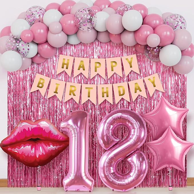 KatchOn, Girls & Her | Pink Party Decorations by KatchOn