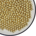 Gold Pearl Sugar Sprinkles 3.53 oz, 7mm Candy Pearls Ideal by Clonynix