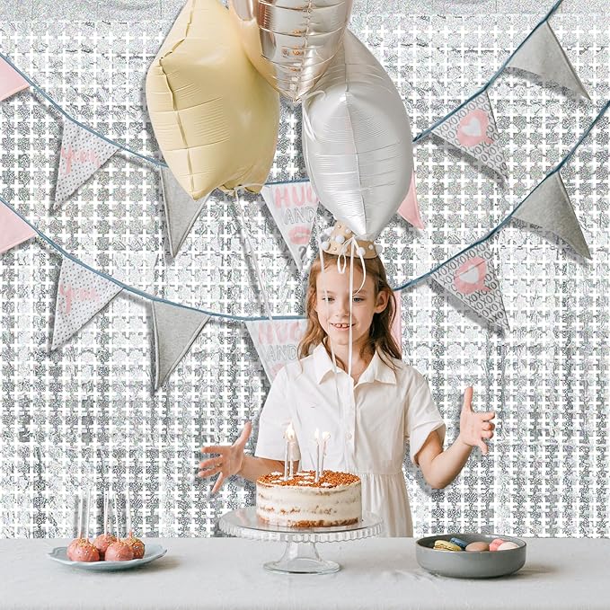 Square Tinsel Curtain Backdrop - Image 4