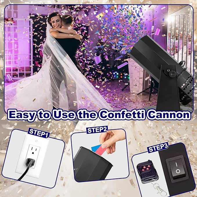 Professional Electric Confetti Machine - Image 5