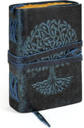 LUXEORIA Tree Of Life Leather Journal by Luxeoria