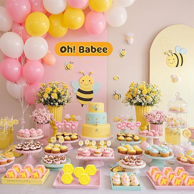24 Set Baby Shower Favors Bee Party Favors Including Honeycomb Soap - Image 5