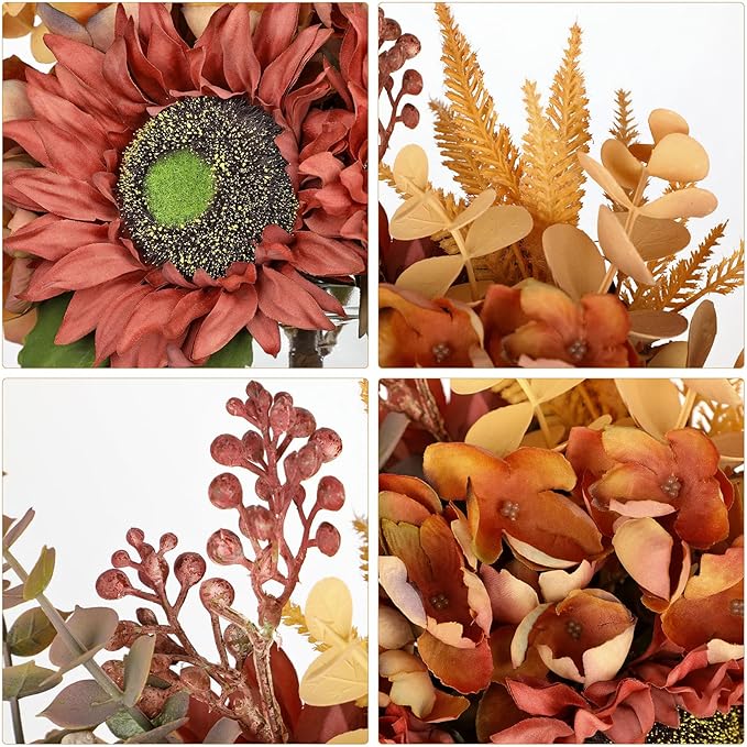 Silk Sunflowers Artificial Flowers - Image 3