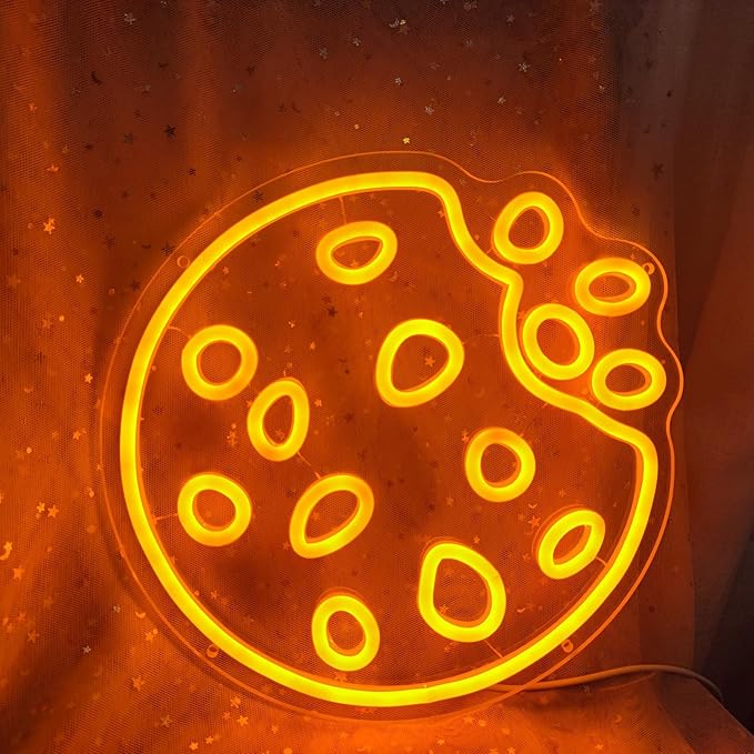 Neon LED Cookie Sign for Wall Decor - Image 3