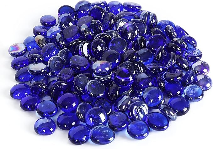5LB Fire Glass Beads Flat Glass Marbles - Image 8
