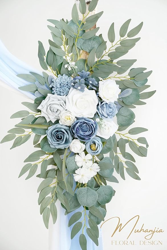 Artificial Arch Flowers Kit, Ceremony and Reception Background Rose Decoration - Image 4