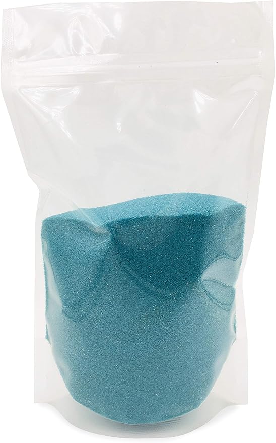 Teal Sand - Fine Colored Sand for Ritual Use, Zen Gardens, Incense Burners - Image 2