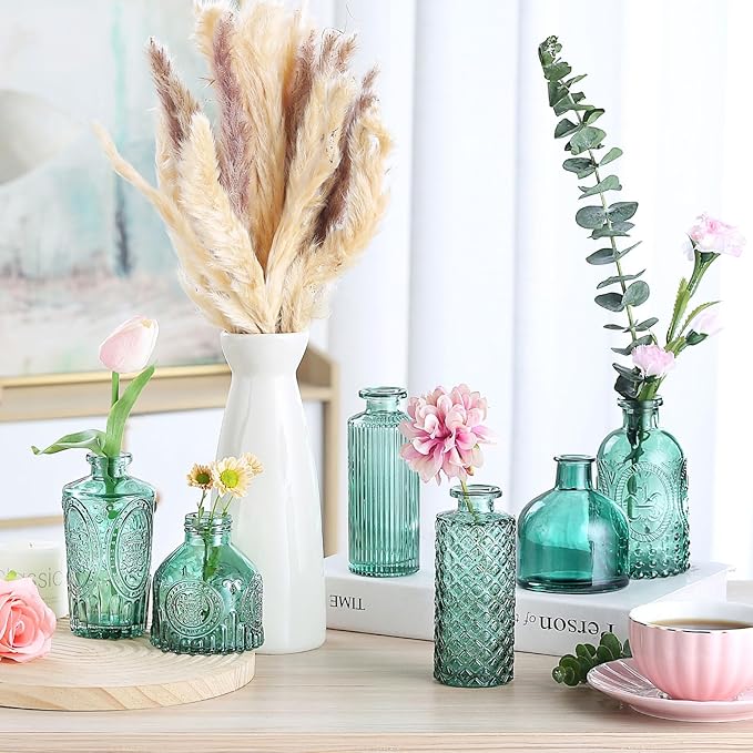 Bud Vases in Bulk 15 Pcs, Small Glass Vases - Image 5