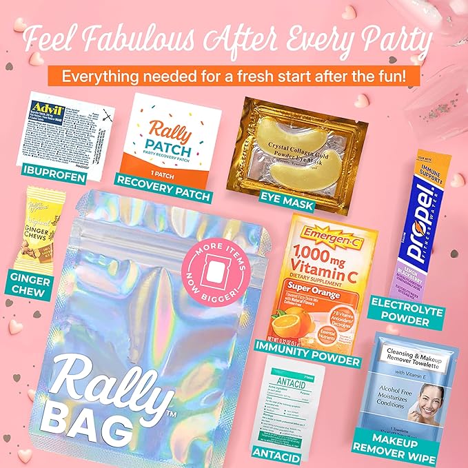 Real Vitamins 8 Pre-Filled Hangover Kits - Image 3
