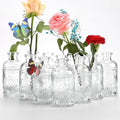 Glass Bud Vases in Bulk, Small Glass Vases by earthgadgets