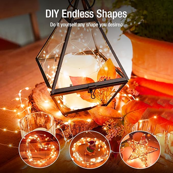 6 Pack Fairy Lights Battery Operated - 7ft 20 Led Twinkle Lights 3 Modes - Image 3