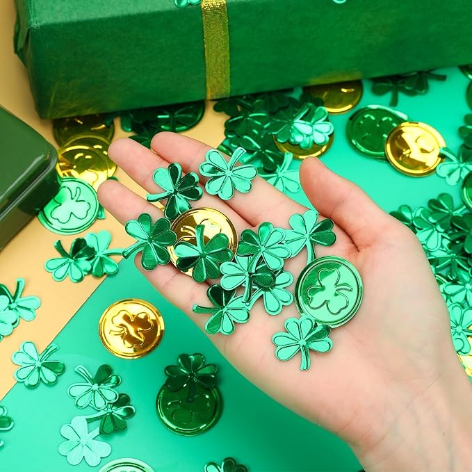MARFOREVER St. Patrick's Day Shamrock Confetti - Image 7