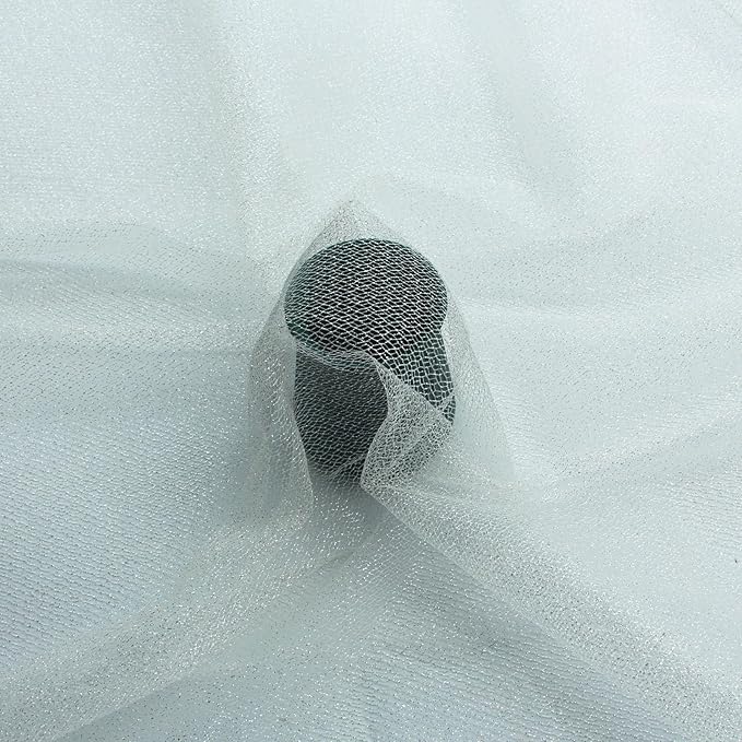Glitter Tulle Fabric 56 Inch by 5.5 Yards Fabric Tulle Bolt - Image 6