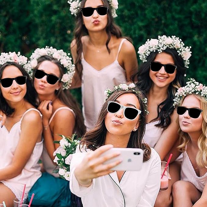 LADY&HOME 10 Pack Bachelorette Party Sunglasses Favors, Bridesmaid and Bride - Image 6