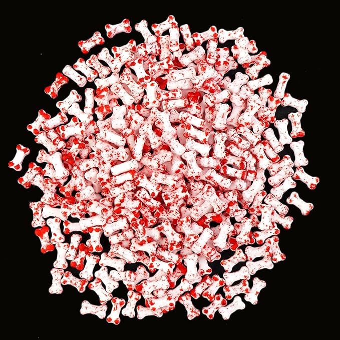Halloween Sprinkles, Bloody Dog Bones Candy, Halloween Candy, Edible Sprinkles - Image 7