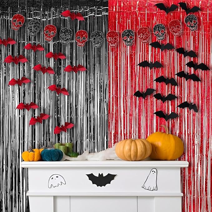 Foil Fringe Curtain Party Decorations - Image 3
