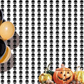 CANREVEL 2 Pack 3.2x6.5 Feet Halloween Foil Fringe Backdrop Curtains, Fringe by CANREVEL