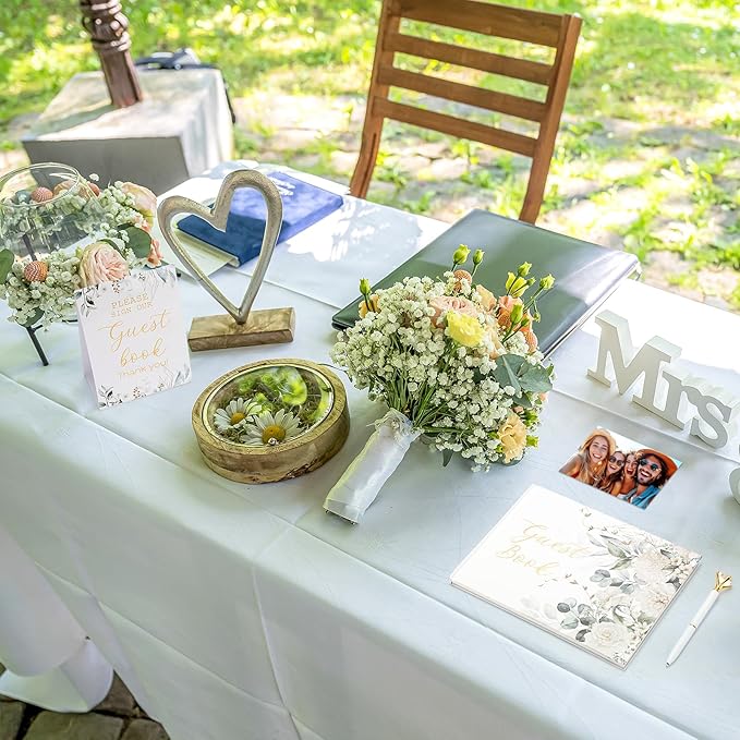 Wedding Guest Book Personalized Photo Guestbook to Sign at Reception Wedding - Image 5