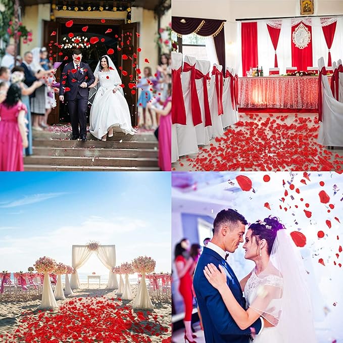 Ouddy Decor 3000 Pcs Rose Petals Artificial Flowers - Image 5