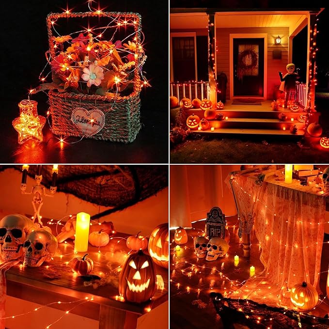 24 Pack LED Fairy Lights Battery Operated 7Ft 20Led Mini String Lights - Image 7