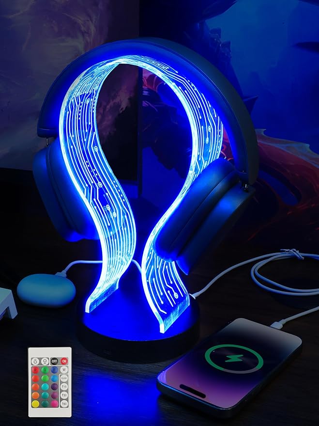 YuanDian RGB Headphone Stand by YuanDian