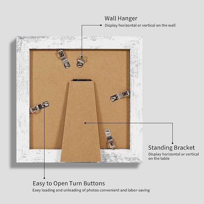 6x6 Picture Frame Set of 4 - Image 5
