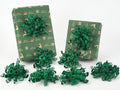 HUIHUANG Green Christmas Bows for Gift Wrapping Curly Gift Bow 5 inch x 8 by HUIHUANG