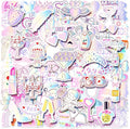 100pcs Bachelorette Theme Waterproof Vinyl Stickers by Unknown