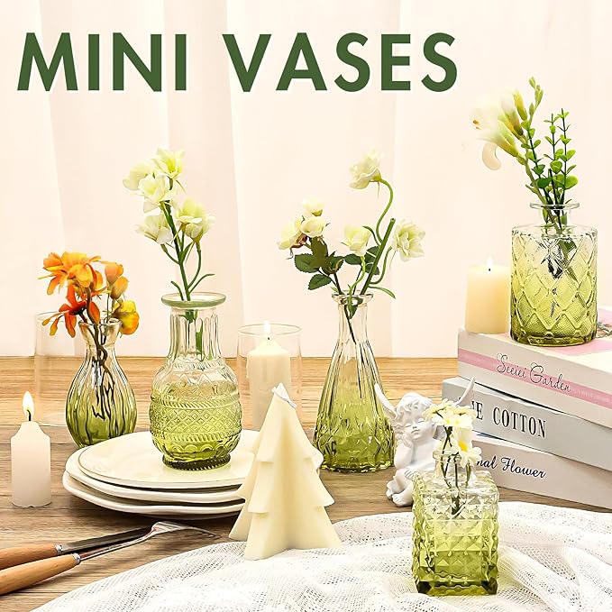 Arme Bud Vase Set of 32, Small Vases - Image 6
