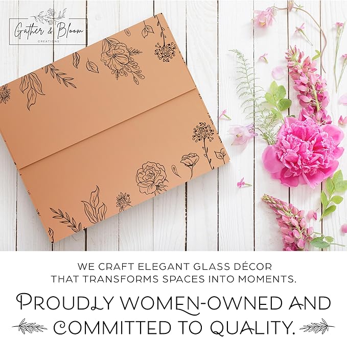 Gather & Bloom Creations Glass Bud Vases in Bulk – Set of 10 Mini Wedding - Image 9