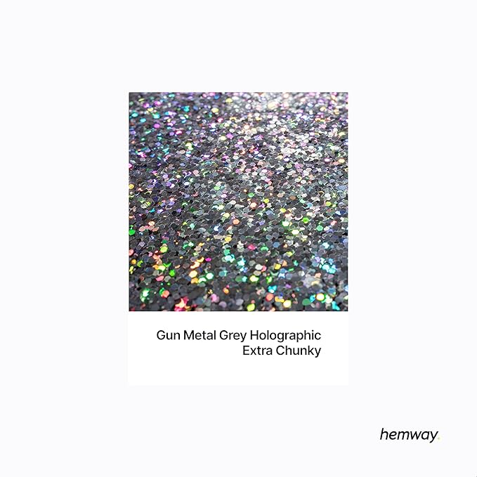 Hemway Eco Friendly Biodegradable Glitter 100g / 3.5oz Bio Cosmetic Safe - Image 2