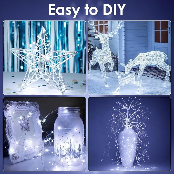 4-Pack Fairy Lights Battery Operated - Image 5