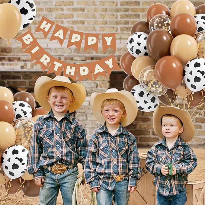 Brown Western Balloons - Image 5