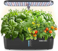 SUNCOZE Hydroponics Growing System Kit 12 Pods, Indoor herb Garden by SUNCOZE