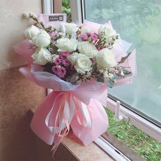 BLEUM CADE 16Pcs Artificial Flowers Fake Roses - Image 8