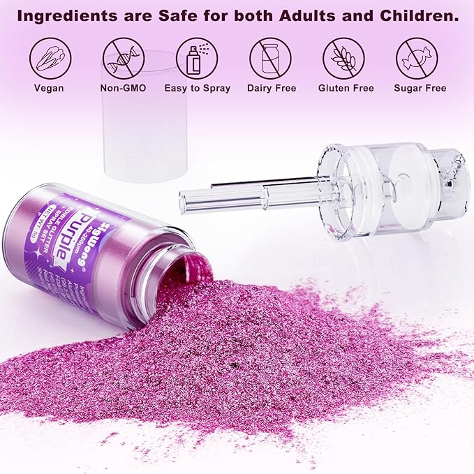 Edible Glitter Spray Set - Image 2
