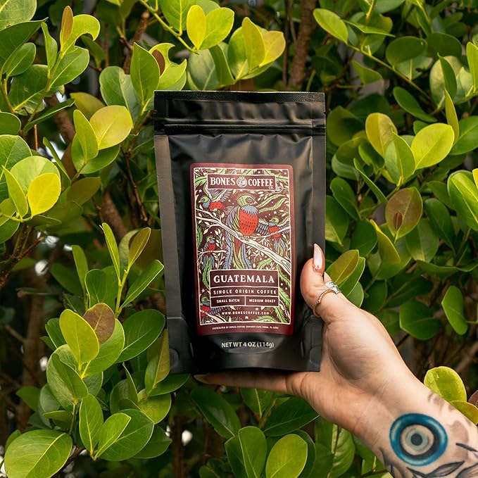 Bones Coffee Company NEW World Tour Sample Pack, Single-Origin Flavored Coffee - Image 4