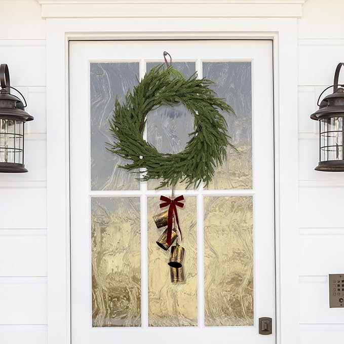 2 Pcs 6FT Christmas Garlands Norfolk Pine Garland - Image 6