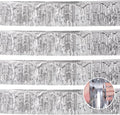 Silver Birthday Decorations Tinsel Garland Parade Float Decorations by YUKL
